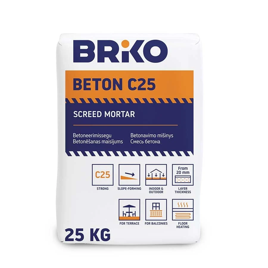 BRICK CONCRETE C25 CONCRETE 25KG