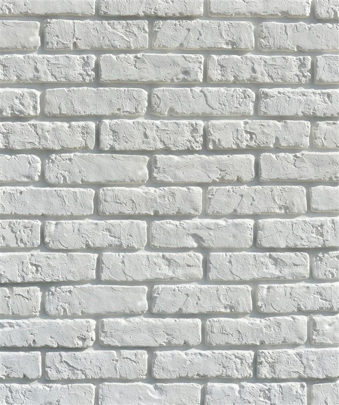 AKMENS DEKORAT. RETR BRICK WHITE