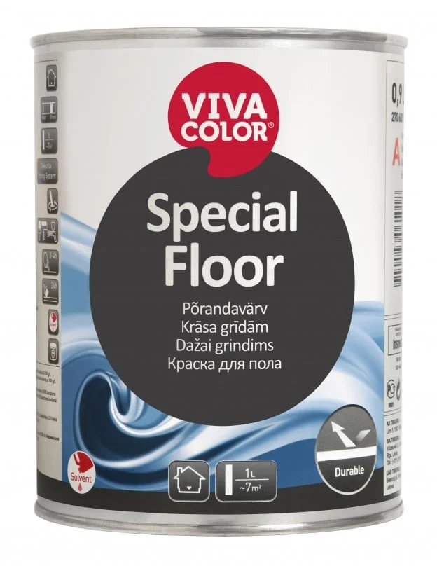 КРАСКА ДЛЯ ПОЛОВ SPECIAL FLOOR C 9,0L