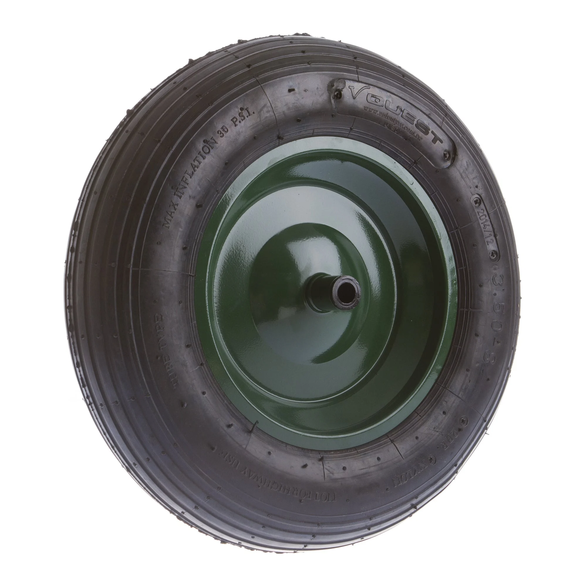WHEEL FOR WHEELBARROW INFLATABLE WITH AXLE 3.5-8