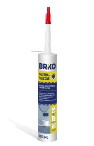 Нейтральный силикон BRIKO 300ML ПРОЗРАЧНЫЙ.