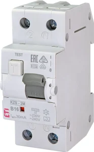 RELEJS NOPLŪDES 2P 16A 30MA KZS-2M AUTO