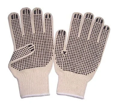 DOTTED KNITTED GLOVES DOUBLE-SIDED GB71