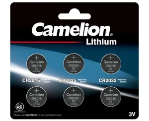 CAMELION K 2XCR2032.2XCR2025.2XCR2016
