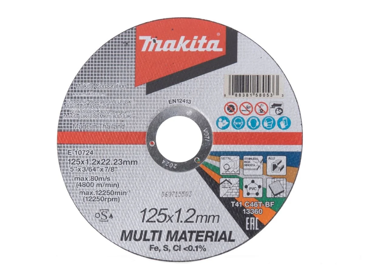 DISCS 125X1.2X22.23 MULTI MATER.10724
