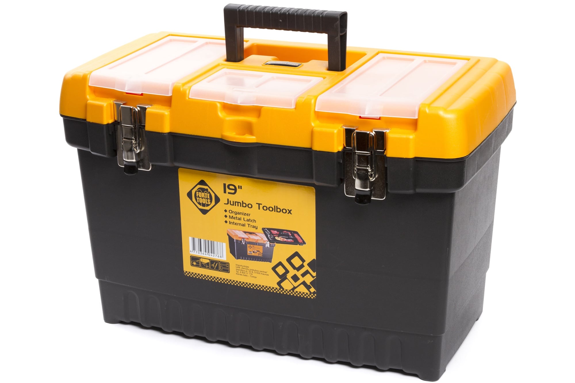 TOOL BOX 486X267X320MM FORTE