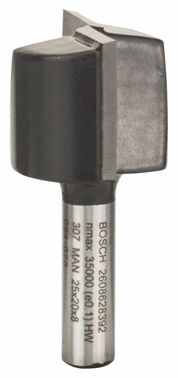 PIRKSTFRĒZE HM B=25MM, L=20 MM, KĀTS 8MM