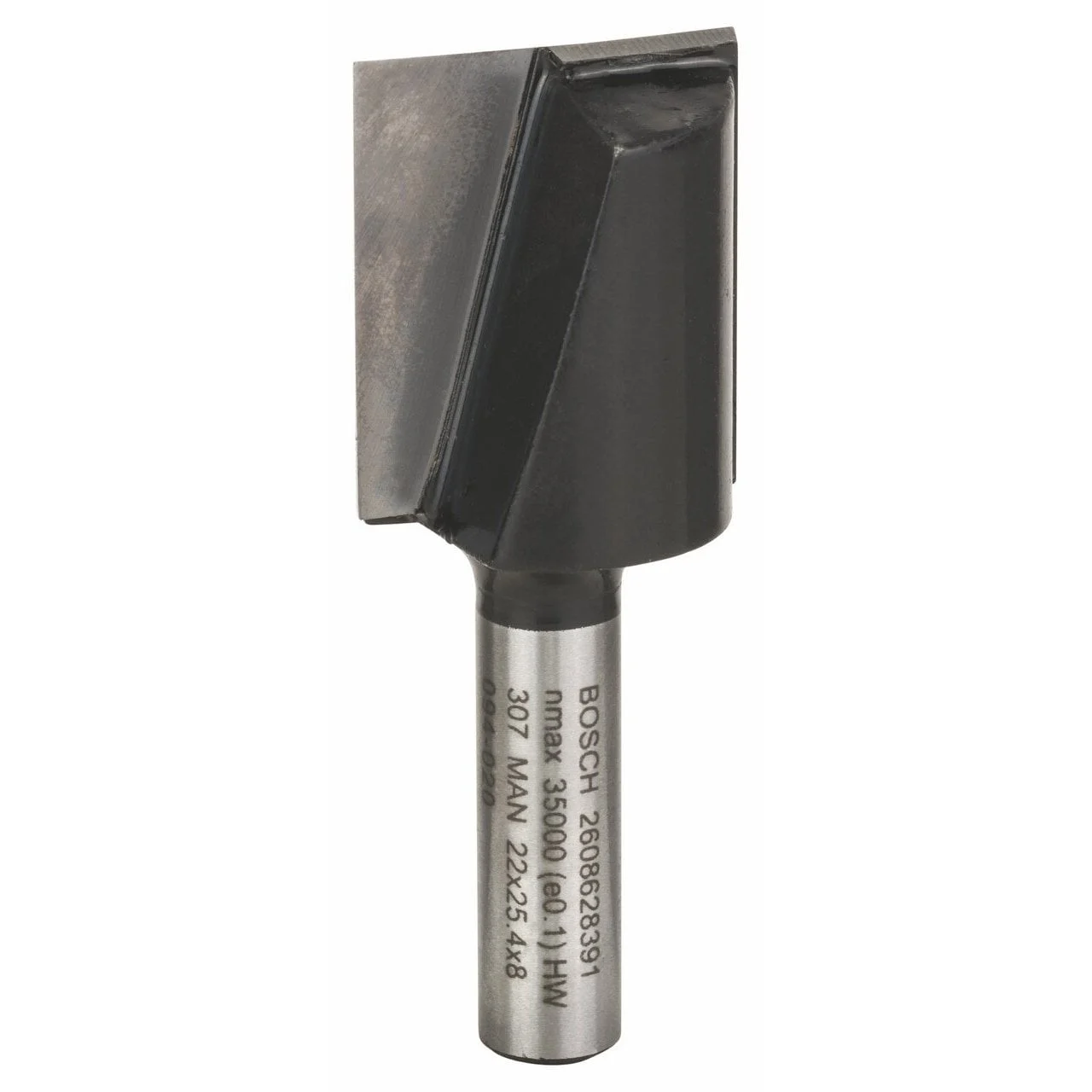 PIRKSTFRĒZE HM B=22MM, L=25 MM, KĀTS 8MM