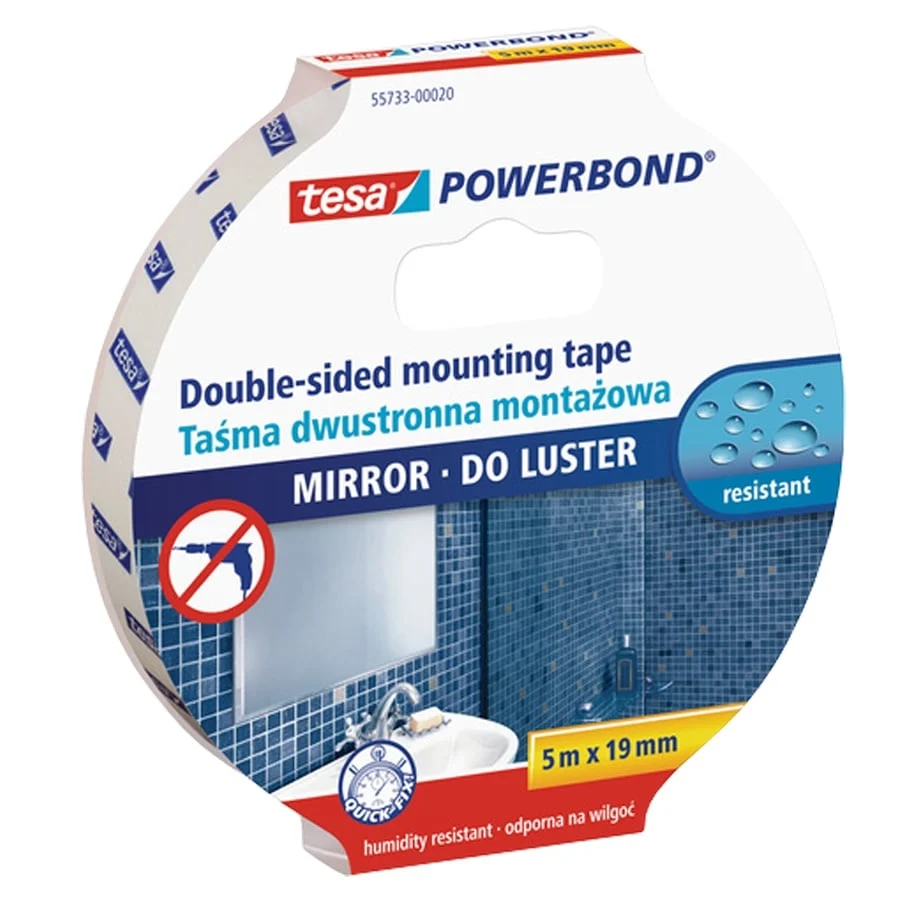 LĪMLENTE TESA SPOGUĻU PIESTIPR 5X19MM