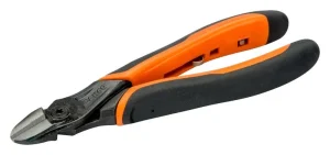 STEEL SIDE CUTTING PLIERS 180MM ERGO BAHCO