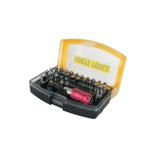 SCREWDRIVER TIPS SET FORTE TOOLS 32 PCS.