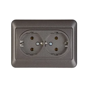 CONTACT SOCKET 1+1 Z/K RP16-021 SL BLACK
