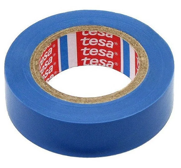 LENTE PVH IZOLĀCIJAS, ZILA 10M/15MM