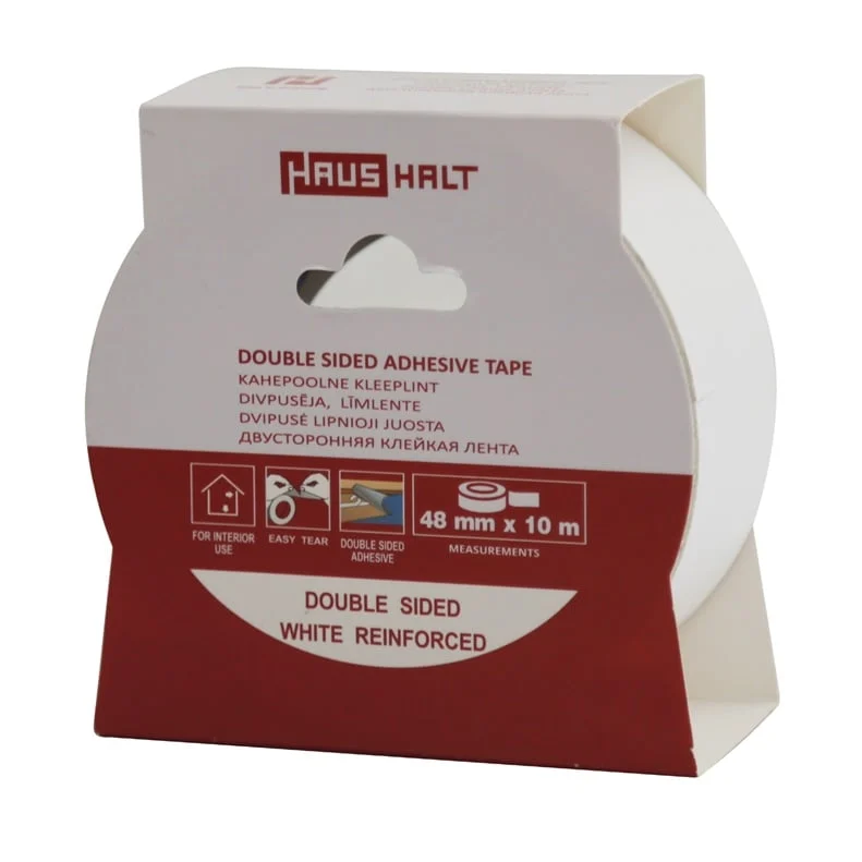 DOUBLE-SIDED ADHESIVE TAPE 48 MM10M WHITE