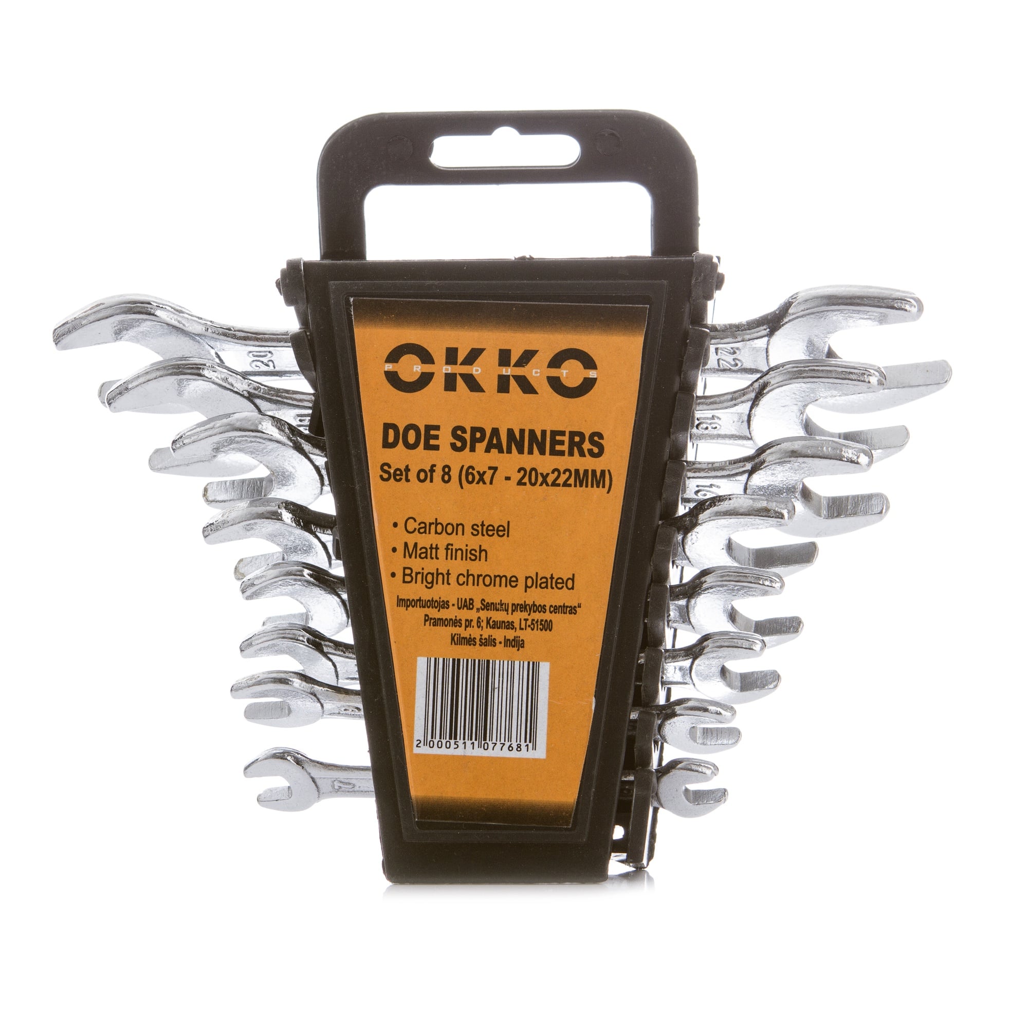 WRENCH SET 6-22MM 8PCS