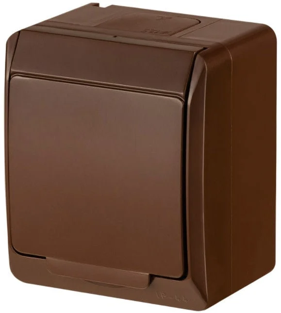 ROZETE HERMES 0324-06 IP44 BRŪNA