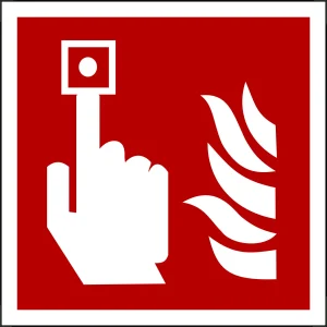 STICKER ALARM BUTTON 10X10 LUUSMII10