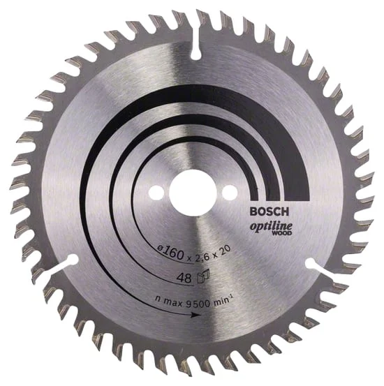 DISK SAW 160X20/16MM OPTILINE WOOD