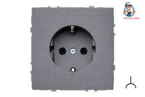SOCKET IKL16-204-01.M/BM MODERN BLACK