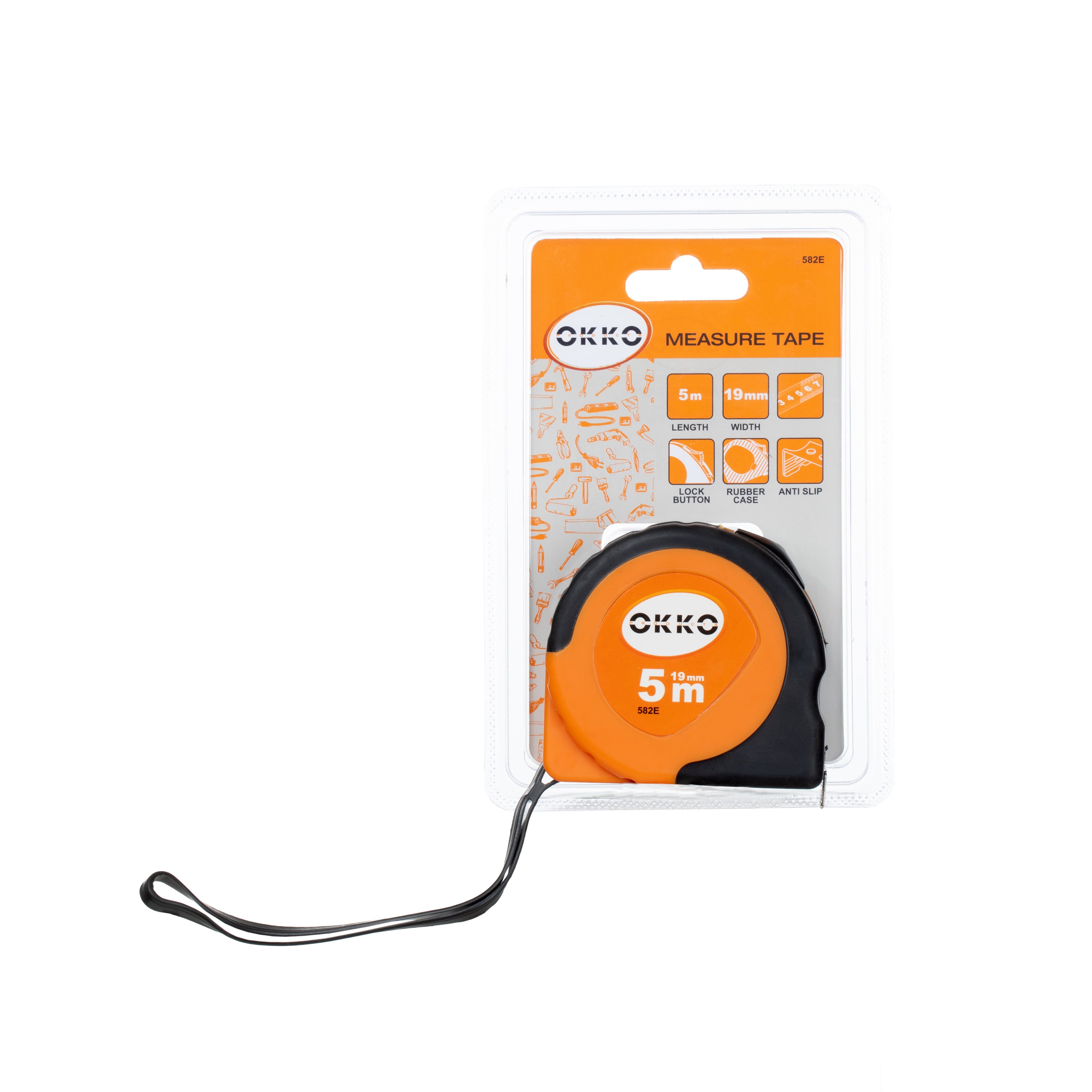 MEASURING TAPE 582W-E 5MGUMIJOTA(120)