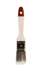FLAT BRUSH 35X14 MM BROWN BRISTLES