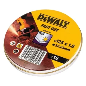 METAL CUTTING DISC DEWALT 125X1 MM