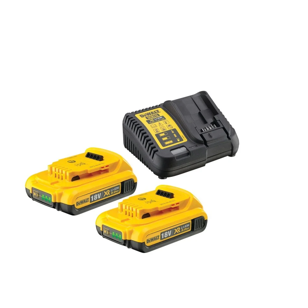 DeWalt 2x2.0Ah akumulatoru komplekts 18V