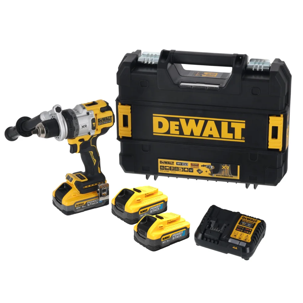 DeWALT Hammer Drill 18V PS 2X5Ah TSTAK