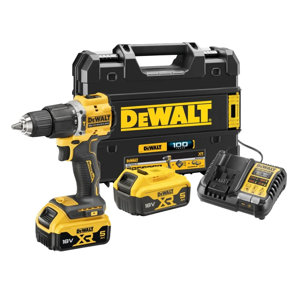 DeWALT Impact Drill 18V 2x5Ah TSTAK