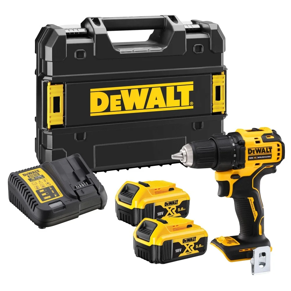 DeWALT Cordless Drill 18V 2x5Ah TSTAK