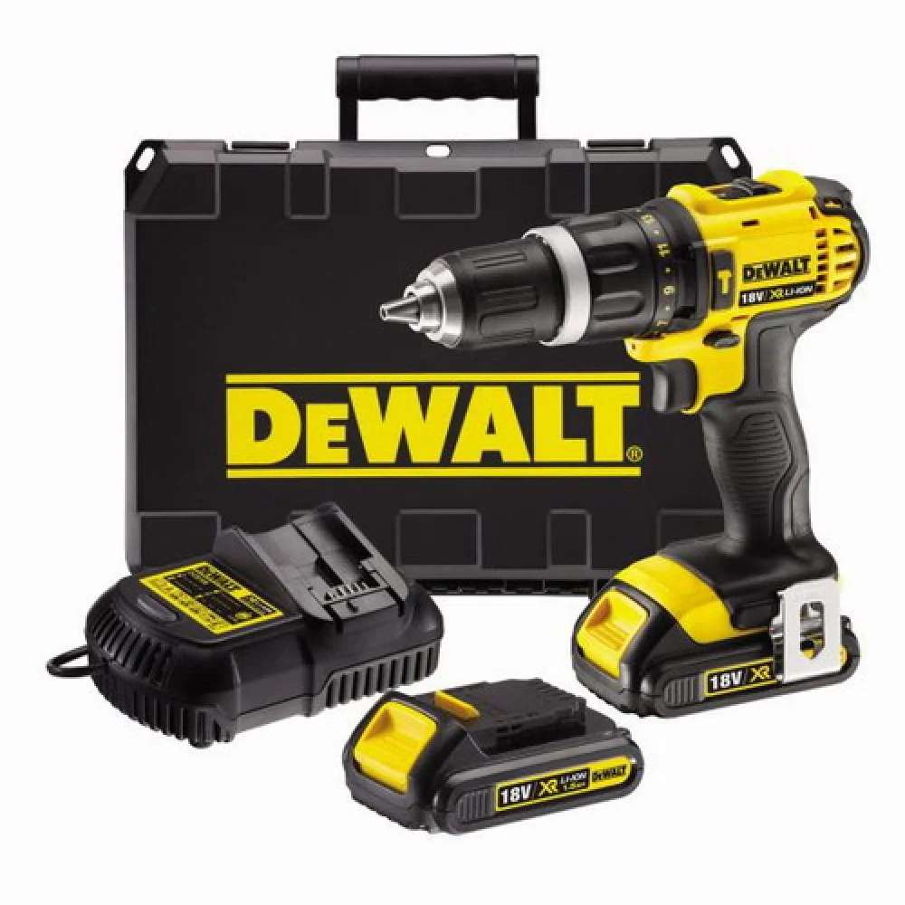 DeWALT Cordless Dual-Speed Hammer Drill - Screwdriver 18V