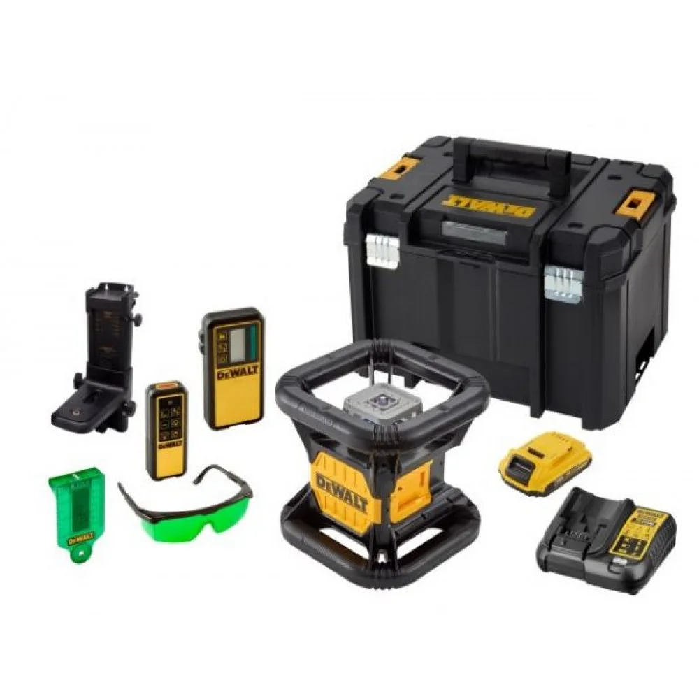 Rotating Laser with Green Beam 18V+ 2Ah Battery