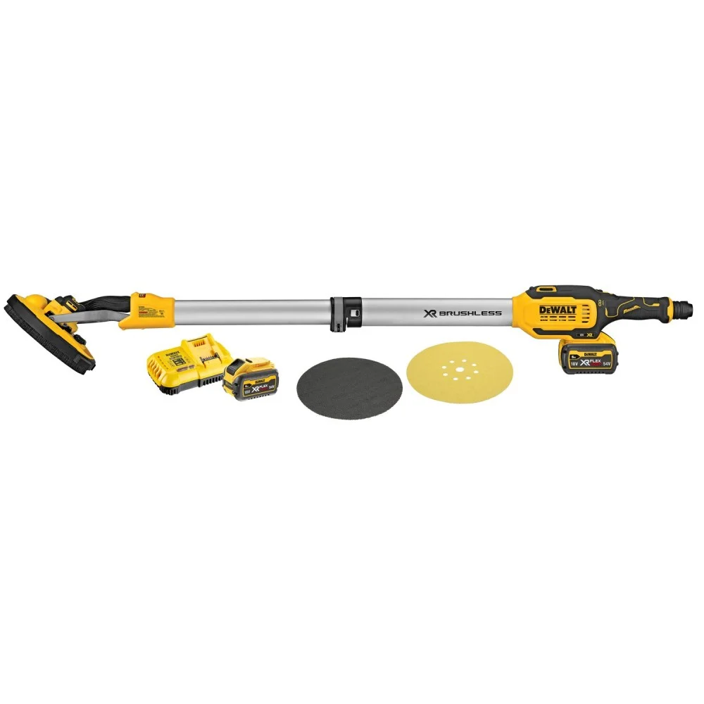 Wall and Ceiling Sander, 18V and 54V/6Ah Battery