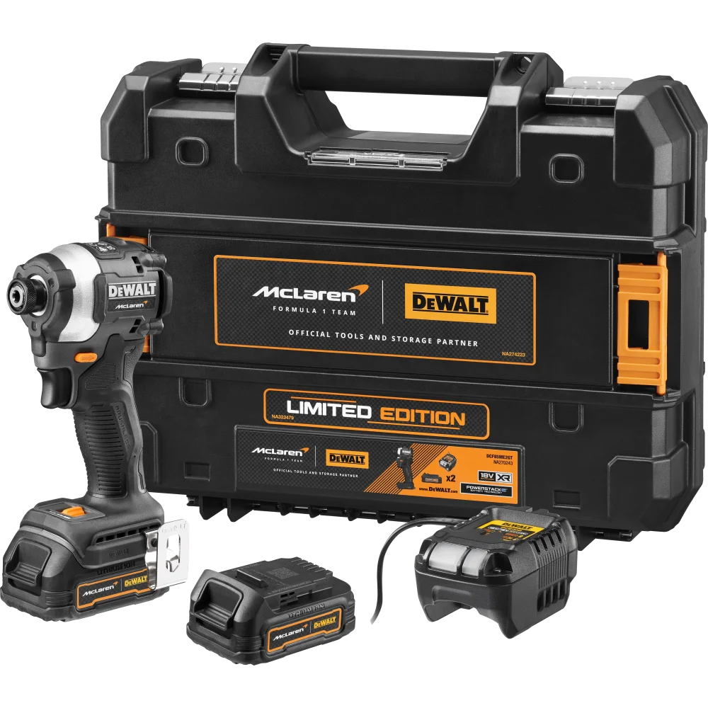 DeWALT McLaren Impact Driver 18V PS 2X1.7Ah TSTAK