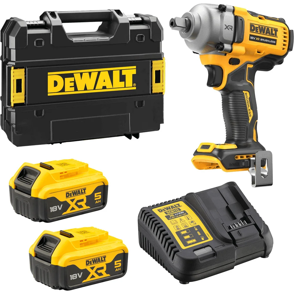DeWALT Impact Driver 18V XR 1/2'' 2X5Ah TSTAK