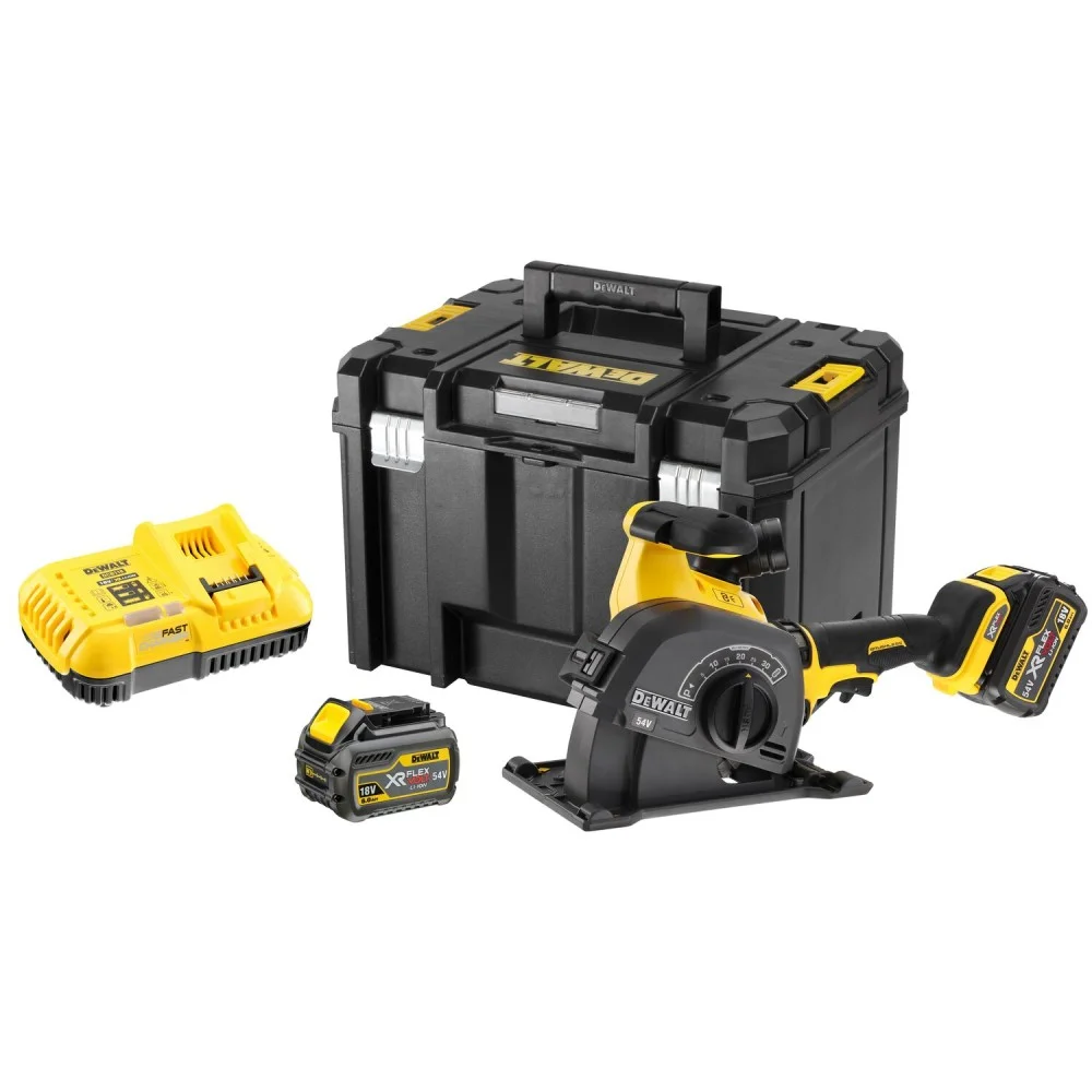DeWALT Kanālu frēze 54V, 2 x 6Ah