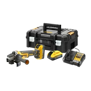 DeWALT Угловая шлифмашина 125мм 18V PS 2x5Ah TSTAK УДАЛЕН
