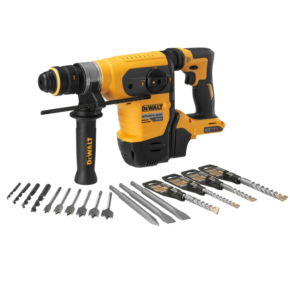 DeWALT Perforators 54V XR FV 4 Kg (32mm) SDS+ b/a TSTAK DELISTĒTS