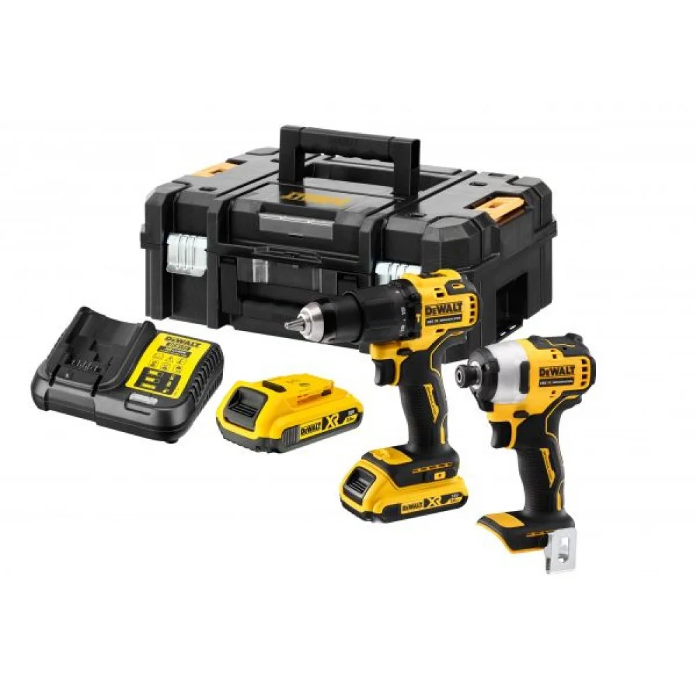 2-tool set 18V, DCD709 and DCF809