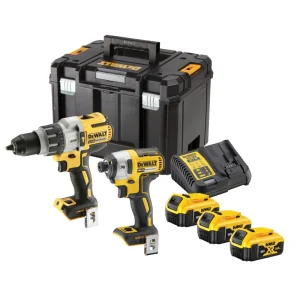 DeWALT Tool Set XR Li-Ion 3x5Ah 18V (DCD996 + DCF887)