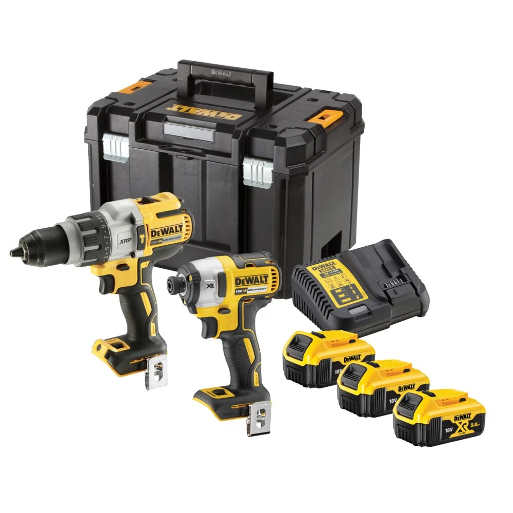 DeWALT Tool Set XR Li-Ion 3x5Ah 18V (DCD996 + DCF887)