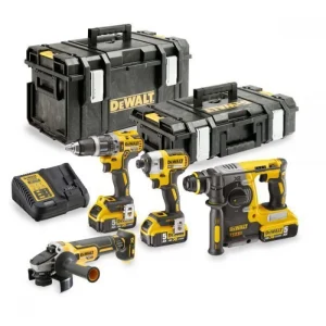 DeWALT 4 Tool Set XR Li-Ion 18V