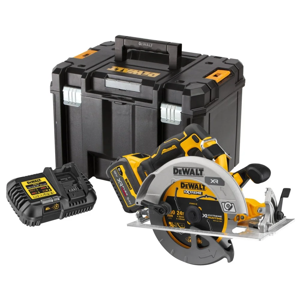 DeWALT Циркулярная пила 18V XR FV Adv 190mm BL TSTAK