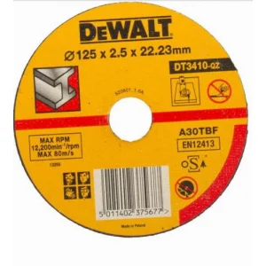 DeWALT Cutting Discs for Metal Ø 125x2.5x22.2 mm (DT43911-QZ)