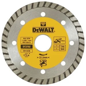 DeWALT Diamond Cutting Disc TURBO, d115 mm