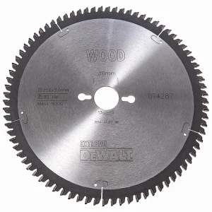 DeWALT Saw Blade EXTREME 250x30mm, 80T, Al