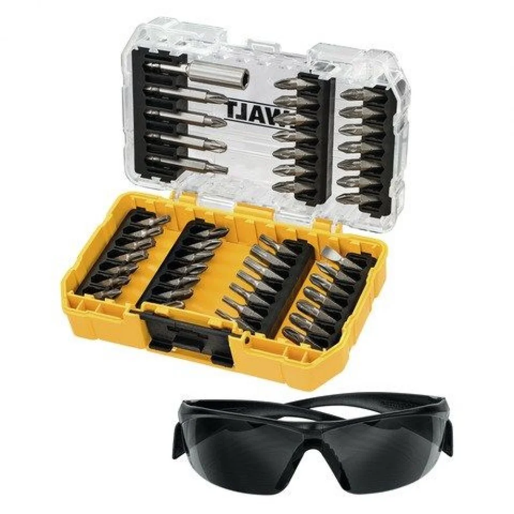 DeWALT Набор бит 47шт и очки.