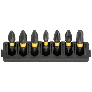 DeWALT 25mm PH PZ комплект FLEXTORQ 7 шт.