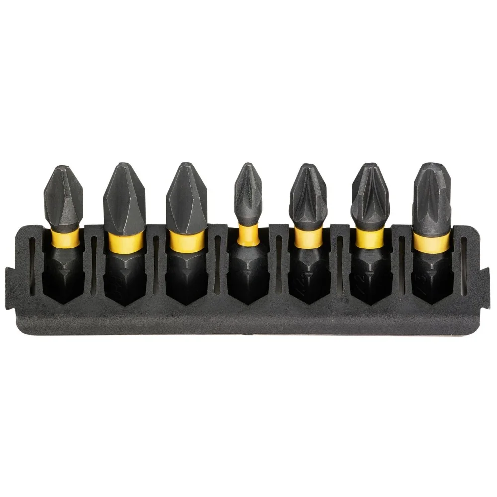 DeWALT 25mm PH PZ комплект FLEXTORQ 7 шт.