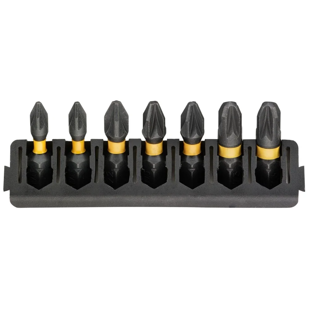 DeWALT 25mm PZ комплект FLEXTORQ 7 шт.